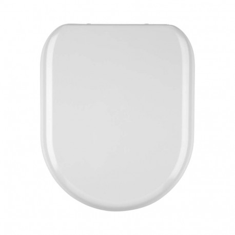 Beldray LA072771PEU7 Anti-bac D-shaped Toilet Seat, White