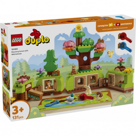 DUPLO klotsid 10480 avastusmets metsloomadega