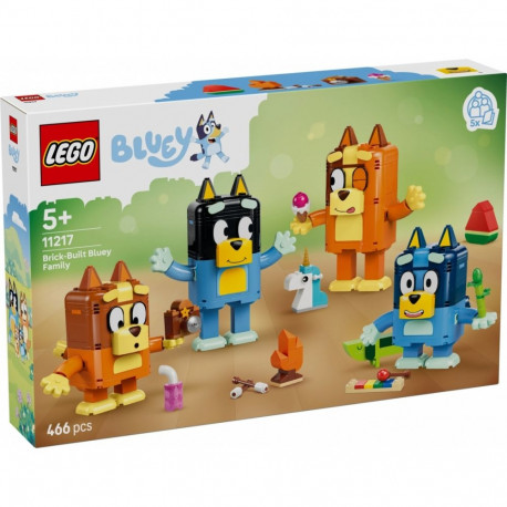 Blocks Bluey 11217 Brick-Built Bluey Family