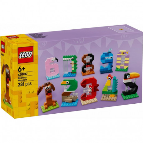 LEGO Iconic 40807 Birthday Numbers
