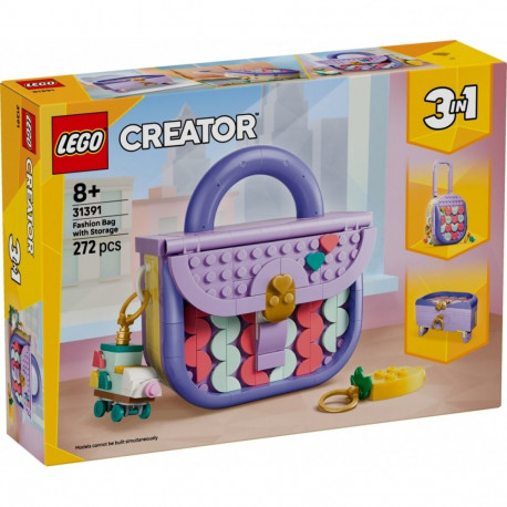 LEGO 31391 Art Fashion Bag with Storage