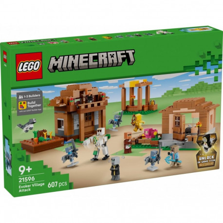 Blocks Minecraft ehituskomplekt 21596 Evokeri külarünnak