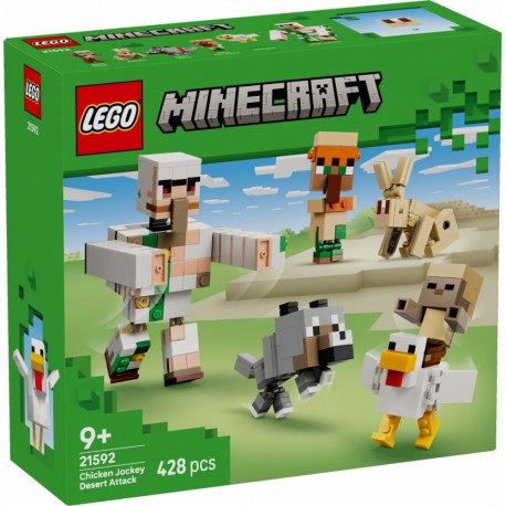 Blocks Minecraft 21592 Chicken Jockey Desert Attack