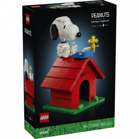 Blocks Ideas 21368 Peanuts: Snoopys Doghouse