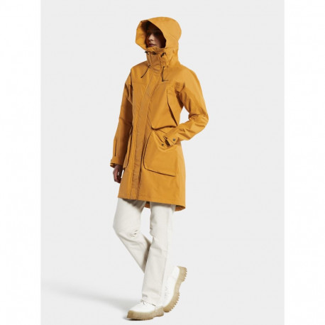 Kevad/sügis mantel/parka Didriksons Thelma 6 kollane