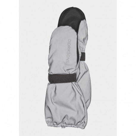 Kindad Didriksons BIGGLES REFLECTIVE MITTEN hõbe
