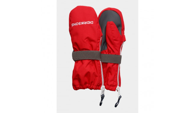 Kindad Didriksons Biggles Zip Mitten punane