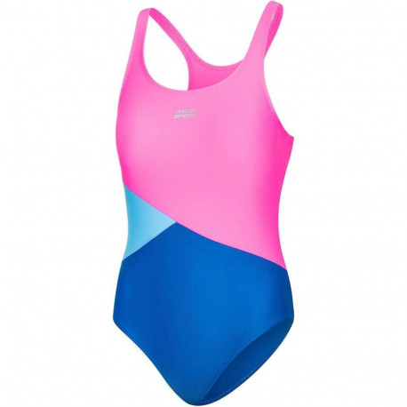 Ujumistrikoo Aqua-Speed Pola roosa/sinine