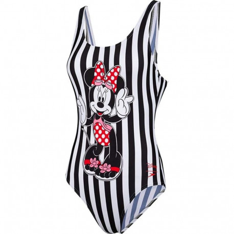 Ujumistrikoo Speedo DISNEY MINNIE MOUSE PLACEMENT valge/sinine