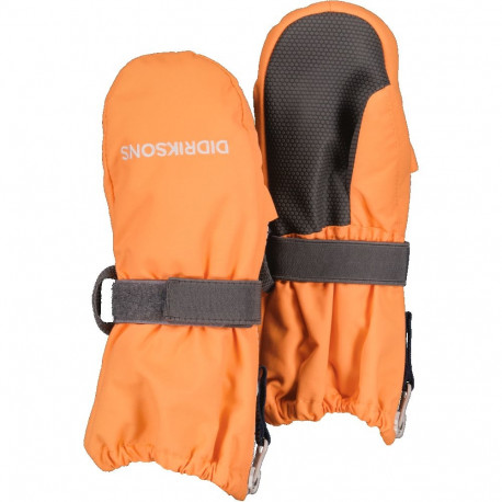 Kindad Didriksons Biggles Zip Mitten 7 oranž