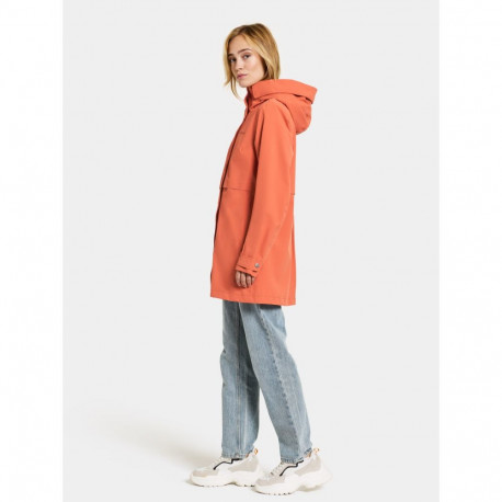 Kevadmantel/parka Didriksons Edith 6 punane