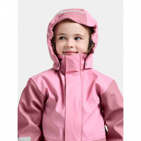 Vihmariiete komplekt Didriksons Boardman Kids Set 12 heleroosa