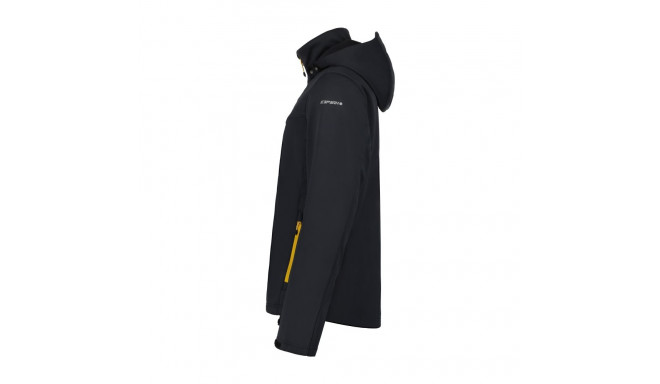 Softshell Icepeak Biggs must/kollane