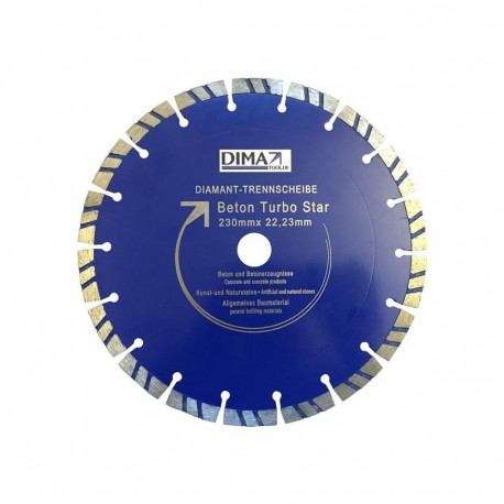 lõikeketas 50003612 TURBOSTAR teemandiga 230x22mm