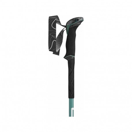 Trekking Pole - LEKI Makalu Lite 100–135 cm Aluminum Telescopic Green/White