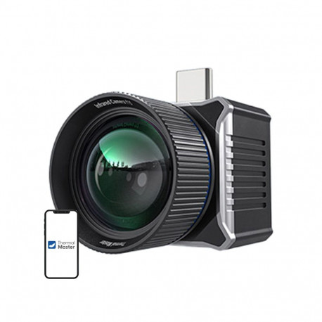 Thermal Imaging Camera - Thermal Master T2Max 512x384 Resolution, 15mm Lens, 1640 Yards Range, Black