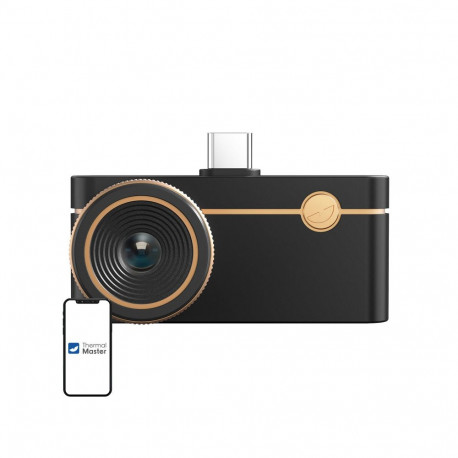 Thermal Imaging Camera - THERMAL MASTER P3 Mini, 512 × 384 Pixels, -20°C to 600°C, Black