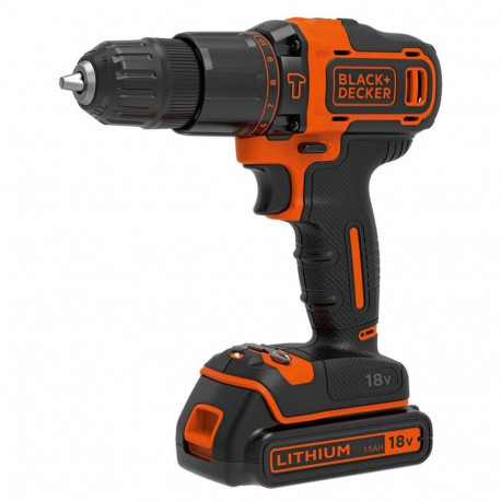 BLACK & DECKER Impact driver-drill | BDCHD18-QW | 18 V | 1.5 Ah | Li-Ion