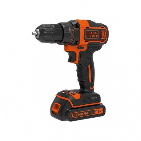 BLACK & DECKER juhtmevaba kruvikeeraja BDCDD186KB-QW 18V 2x1.5Ah