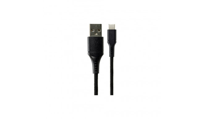 USB-A to USB-C Cable Set, black