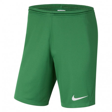 Spodenki męskie Nike Dry Park III NB K zielone BV6855 302