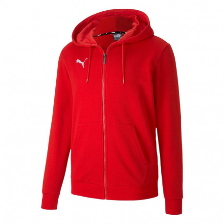 Puma meeste kapuutsiga jakk teamGOAL 23 Casuals 656708 01, punane