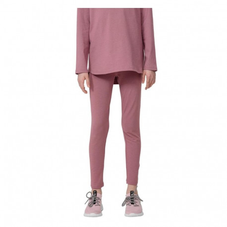 Legginsy dla dziewczynki 4F Burgund HJL22 JLEG001 60S