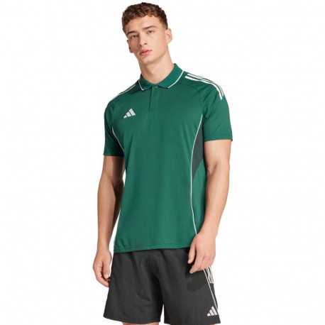 Adidas meeste polosärk Tiro 25 Competition JY1897, roheline