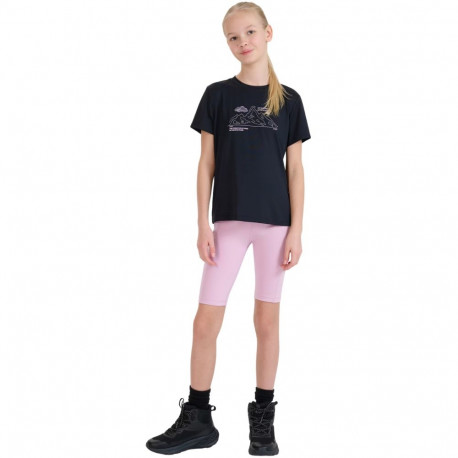 4F tüdrukute lühikesed püksid FNK F0857 4FJWSS25TFSHF0857 56S, heleroosa