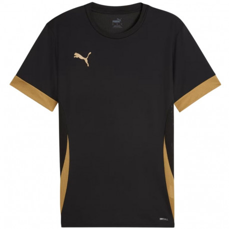 Puma meeste särk teamGoal Matchday Jersey 705747 28, must-kuldne