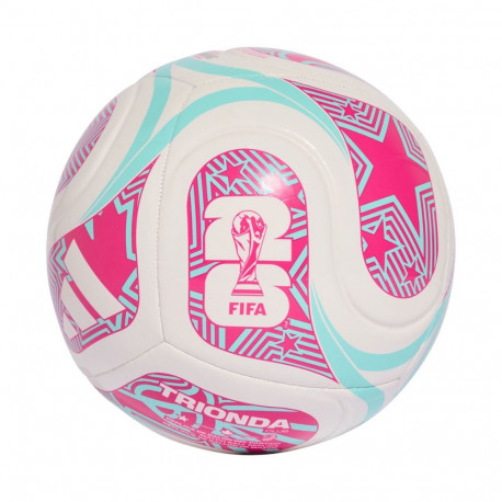 Adidas jalgpall World Cup 26 Trionda Club JD8054, valge-roosa-helesinine