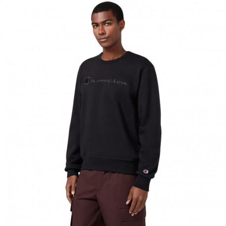 Bluza męska Champion Crewneck Sweatshirt czarna 220272 KK001