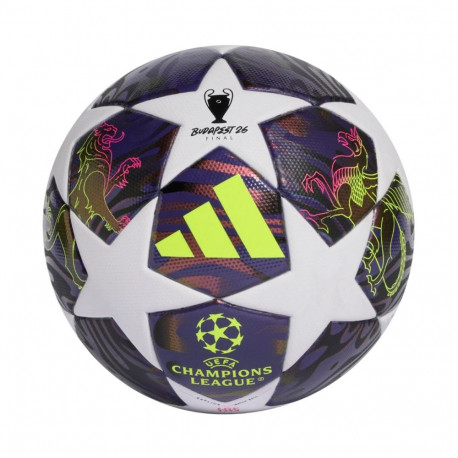 Adidas jalgpall UCL 25/26 Final League J290 JX9097, lilla-valge