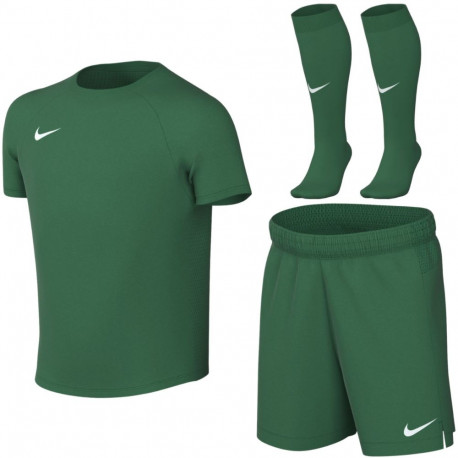Komplet sportowy dla małych dzieci Nike Dri-Fit Park VIII zielony HV8260 302