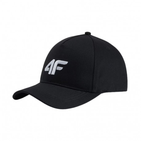 Czapka z daszkiem damska 4F F549 głęboka czerń 4FWSS26ACABF549 20S