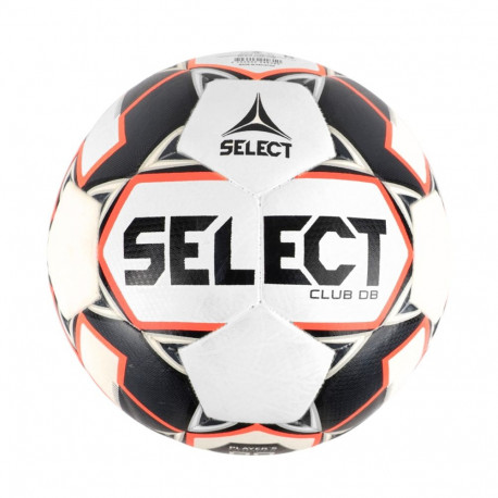 Piłka nożna Select Club DB biało-czarno-pomarańczowa 18731