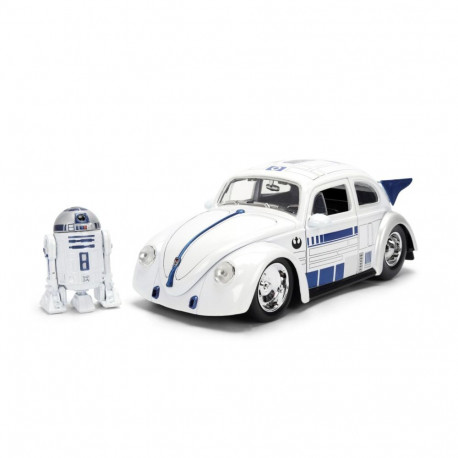 Jada mudelauto 9336912314R00 Star Wars R2D2 1959 VW Drag Beetle 1:24