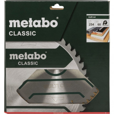 Metabo saeketas MultiCutClassic 254x30 60 FZ/TZ 5neg