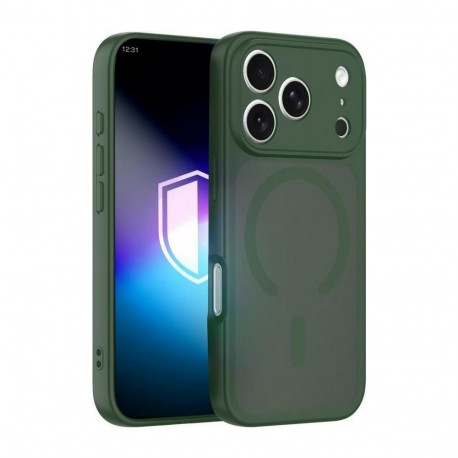 3mk kaitseümbris Misty MagCase Apple iPhone 17 Pro Max, roheline (5903108760003)