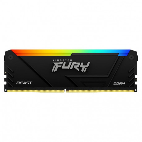 Kingston mälumoodul FURY Beast 8GB 3600MT/s DDR4 CL17 DIMM, RGB