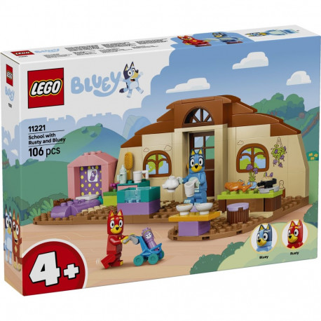 LEGO Bluey Kool Rusty ja Blueyga