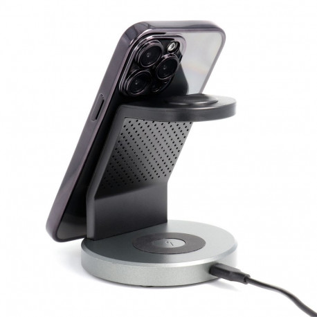 Case for Samsung A27 Electro Mag Cover case compatible with MagSafe black