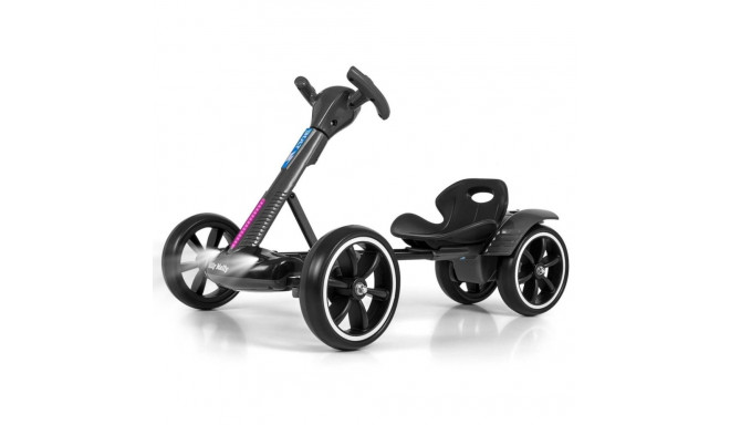gokart bolt akutoitega, must