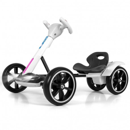 Pojazd gokart na akumulator bolt biały