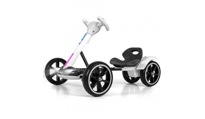 Bolt akuga gokart, valge