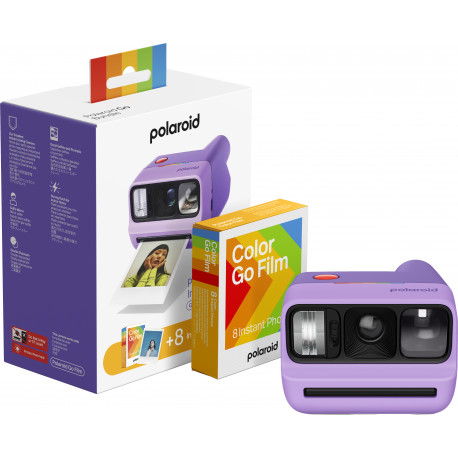 Polaroid Go Gen 3, purple + Film (8 photos)