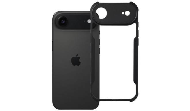 Case Anti-Drop Apple iPhone 17 Air, black/transparent
