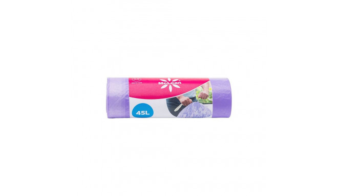 Garbage bag with strings 45L MCLEAN 15pcs