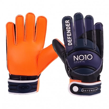Rękawice bramkarskie NO10 Defender Blue/Orange 56093