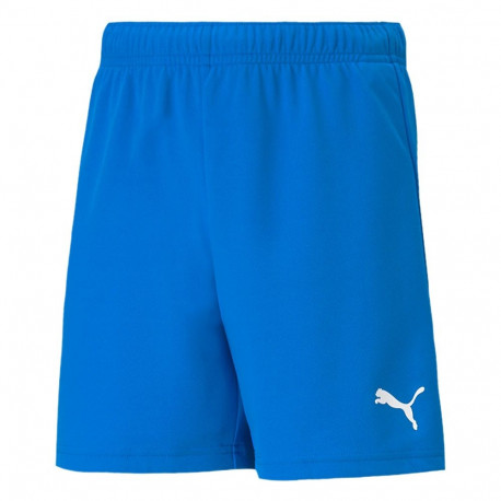 Spodenki dla dzieci Puma teamRISE Short Jr niebieskie 704943 02